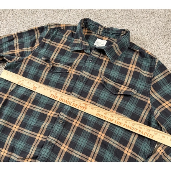 American Eagle Mens Classic Fit Flannel Shirt Plaid Button Up XXL - Picture 5 of 6